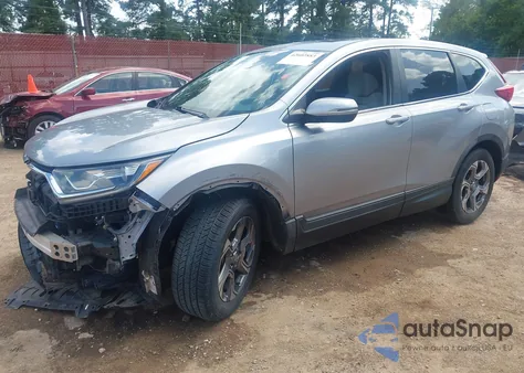 2018 Honda Cr-V Ex из США, поврежденный, VIN 5J6RW1H56JA010730